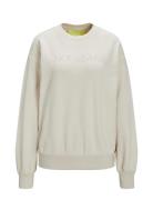 Jxdee Ls Loose Grunge Sweat Noos White JJXX