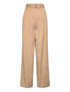 D2. Hw Pleated Fluid Chinos Beige GANT