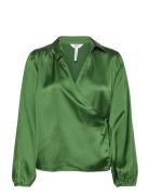 Objsateen Ls Wrap Top A Div Green Object