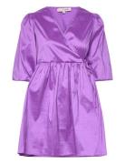 Esta Dress Purple A-View