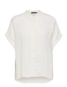 Slhelia Shirt Ss White Soaked In Luxury