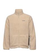 Jacquard Pile Track Jacket Beige Les Deux