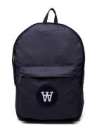 Ryan Patch Backpack Navy Double A By Wood Wood
