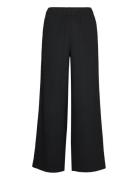 Slftinni-Relaxed Mw Wide Pant N Noos Black Selected Femme