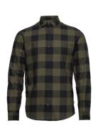 Jjegingham Twill Shirt L/S Noos Khaki Jack & J S