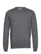 Jjebasic Knit Crew Neck Noos Grey Jack & J S