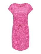 Onlmay S/S Dress Noos Pink ONLY