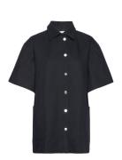 Heavy Twill Jodi Shirt Black Mads Nørgaard