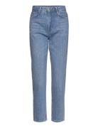 Denagz Hw Mom Jeans Blue Gestuz