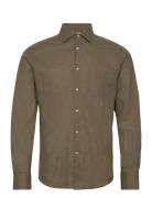 Bs Ferrol Casual Slim Fit Shirt Khaki Bruun & Stengade