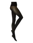 Hanna Premium Seamless Tights 40D Black Swedish Stockings