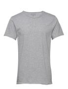 Crew-Neck Relaxed T-Shirt Grey Bread & Boxers