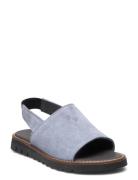 Sandals - Flat - Open Toe - Op Blue ANGULUS