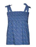 Ursulasz Strap Top Blue Saint Tropez