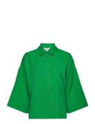 Objtilda Boxy Shirt Noos Green Object