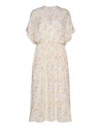 Andina Long Dress Aop 8083 Beige Samsøe Samsøe