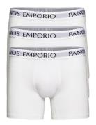 Panos Emporio 3Pk Base Bamboo Boxer White Panos Emporio