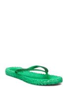 Flipflop With Glitter Green Ilse Jacobsen