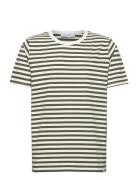 Adrian Stripe T-Shirt Patterned Les Deux