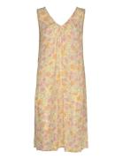 Kaisolde Amber Strap Dress Yellow Kaffe