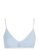 Triangle Bralette Blue Tommy Hilfiger