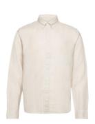 Kristian Linen B.d. Shirt Cream Les Deux