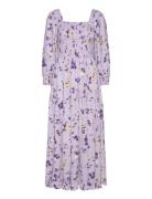 Yasfenny 3/4 Long Dress S. Purple YAS