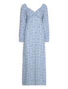 Yuliana Midi Dress Blue Faithfull The Brand