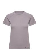 Hmlmt Flow Seamless T-Shirt Grey Hummel