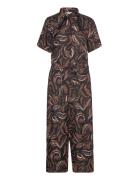 Kadorita Jumpsuit Brown Kaffe