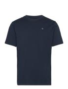 Loke Badge Tee - Gots/Vegan Navy Knowledge Cotton Apparel