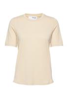 Slfstella Ss Tee Cream Selected Femme