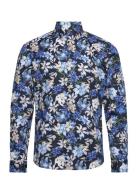 Aop Superflex Shirt L/S Navy Lindbergh