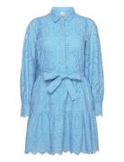 Yasholi Ls Belt Dress S. Noos Blue YAS