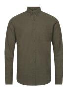 Jjeclassic Melange Shirt Ls Sn Green Jack & J S