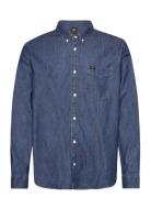 Lee Button Down Blue Lee Jeans