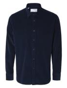 Slhregowen-Cord Shirt Ls Noos Navy Selected Homme