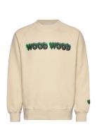 Hester Logo Sweatshirt Cream Wood Wood