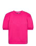 Sweat Shirt With Pleats Pink Coster Copenhagen