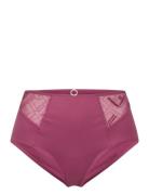 Graphic Support High Waisted Support Full Brief Purple CHANTELLE