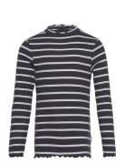 Striped Rib Longsleeve Navy Tom Tailor