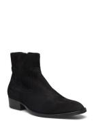 Biabeck Zip Boot Suede Black Bianco