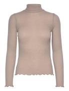 Wool Turtle Neck Beige Rosemunde