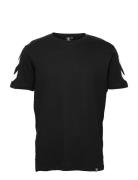 Hmllegacy Chevron T-Shirt Black Hummel