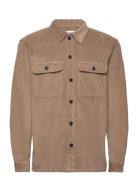 Slhloose-Dan Cord Overshirt O Beige Selected Homme