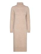 Onlbrandie L/S Roll Neck Dress Knt Noos Beige ONLY