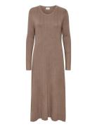 Crvillea Knit Dress - Kim Fit Brown Cream