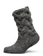 Kaarna Handknitted Woolen Socks Grey Hálo