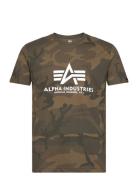 Basic T-Shirt Camo Khaki Alpha Industries