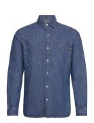 Work Denim Shirt Blue Timberland